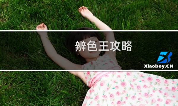 辨色王攻略