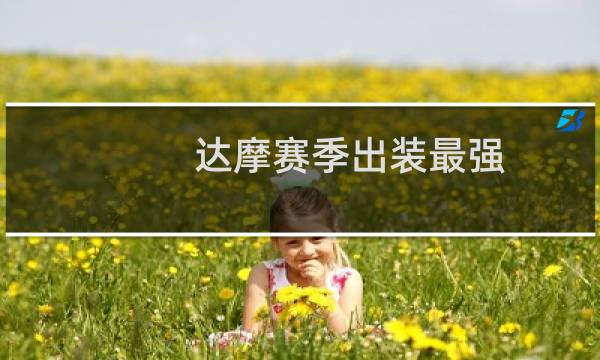 达摩赛季出装最强