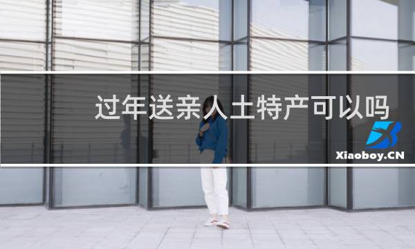 过年送亲人土特产可以吗