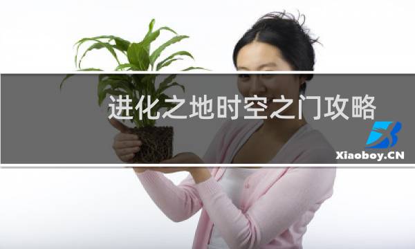 进化之地时空之门攻略