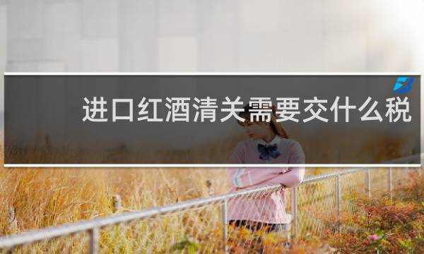 进口红酒清关需要交什么税