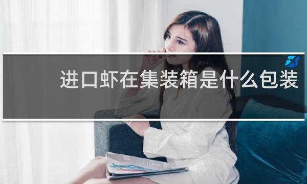 进口虾在集装箱是什么包装