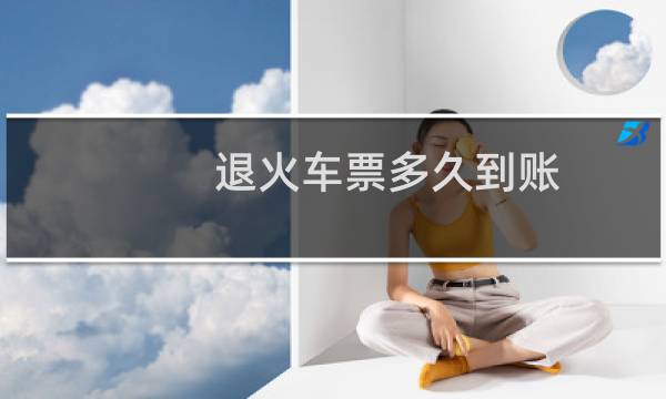 退火车票多久到账