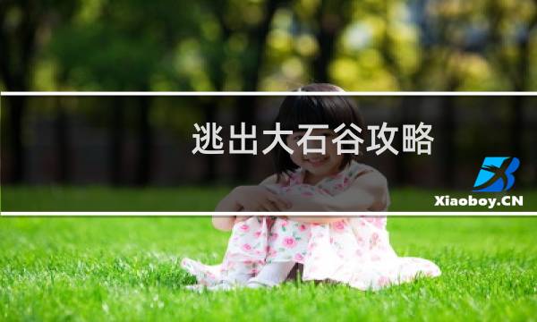 逃出大石谷攻略