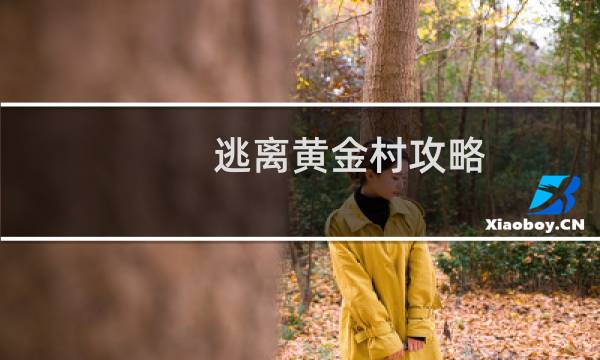逃离黄金村攻略