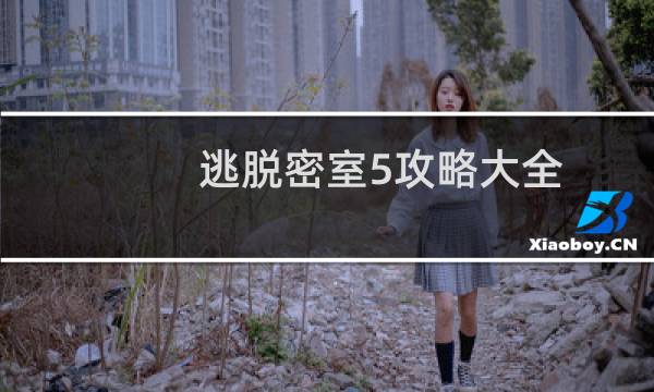 逃脱密室5攻略大全