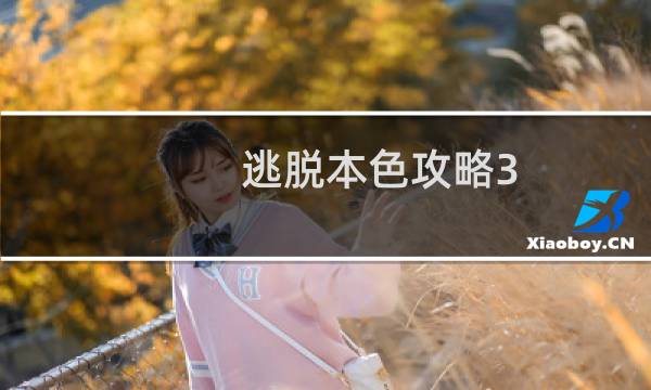 逃脱本色攻略3 4