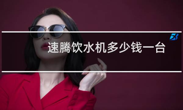 速腾饮水机多少钱一台