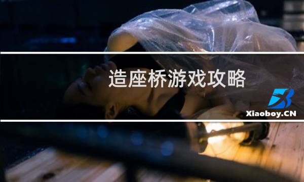 造座桥游戏攻略