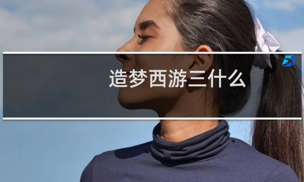 造梦西游三什么