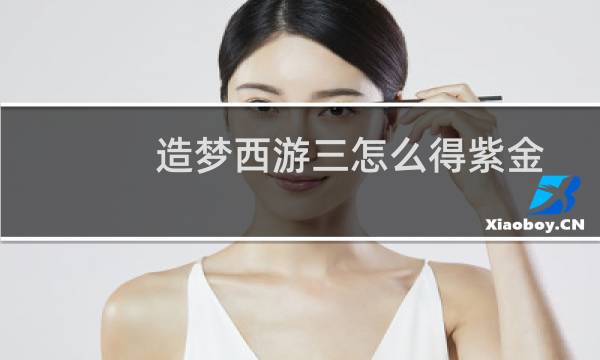 造梦西游三怎么得紫金