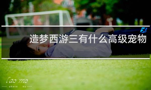造梦西游三有什么高级宠物