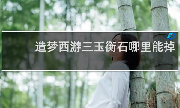 造梦西游三玉衡石哪里能掉