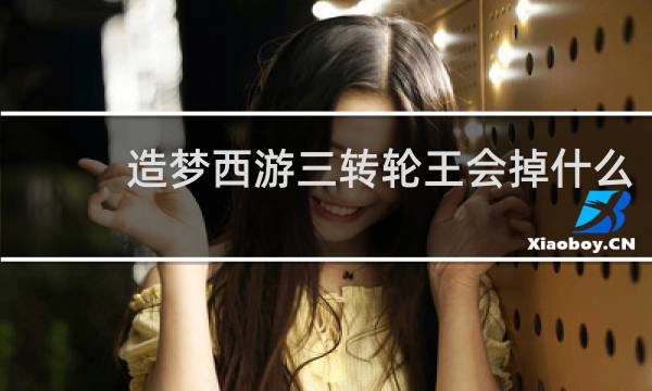 造梦西游三转轮王会掉什么