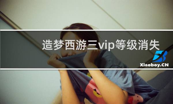造梦西游三vip等级消失