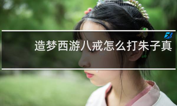 造梦西游八戒怎么打朱子真