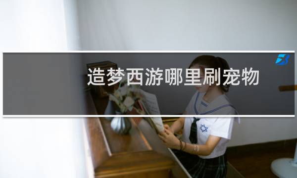 造梦西游哪里刷宠物