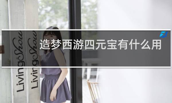 造梦西游四元宝有什么用