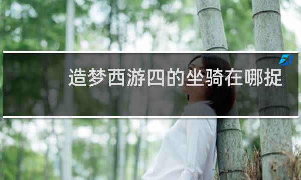 造梦西游四的坐骑在哪捉