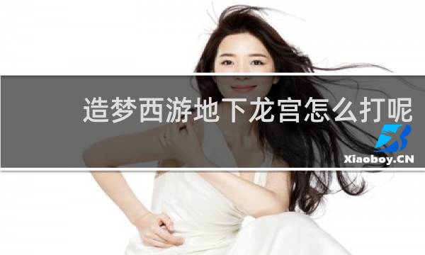 造梦西游地下龙宫怎么打呢