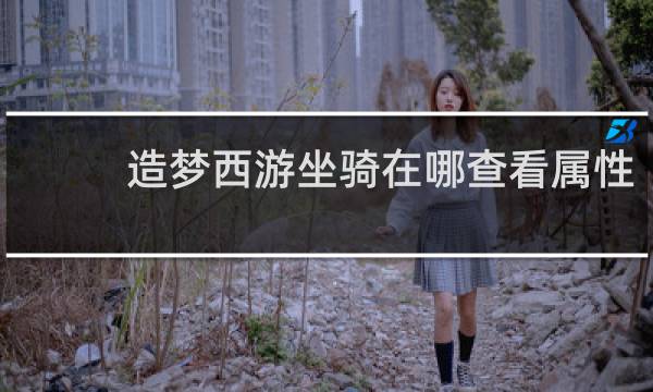 造梦西游坐骑在哪查看属性