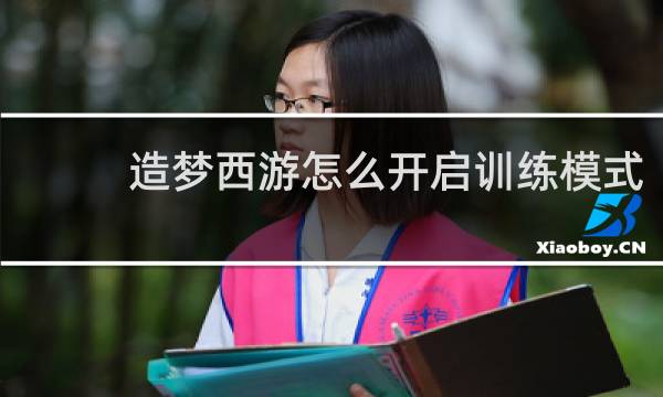 造梦西游怎么开启训练模式