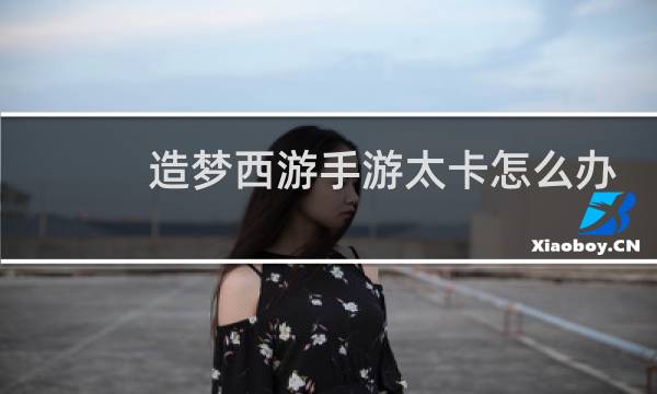 造梦西游手游太卡怎么办