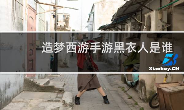 造梦西游手游黑衣人是谁