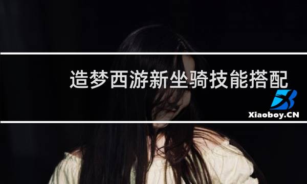 造梦西游新坐骑技能搭配