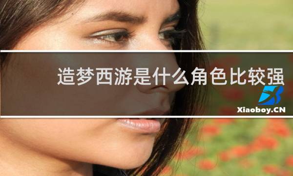 造梦西游是什么角色比较强