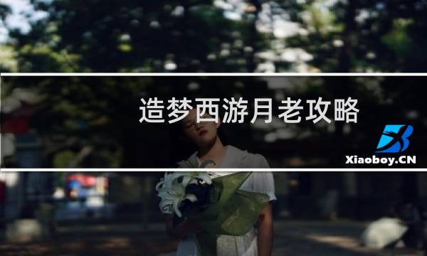 造梦西游月老攻略