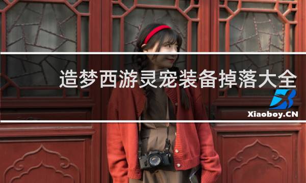 造梦西游灵宠装备掉落大全