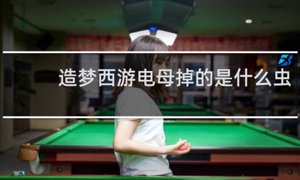 造梦西游电母掉的是什么虫