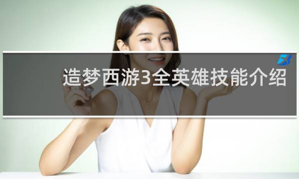 造梦西游3全英雄技能介绍