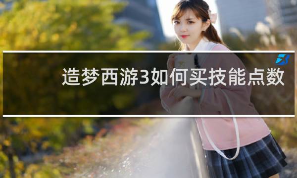 造梦西游3如何买技能点数