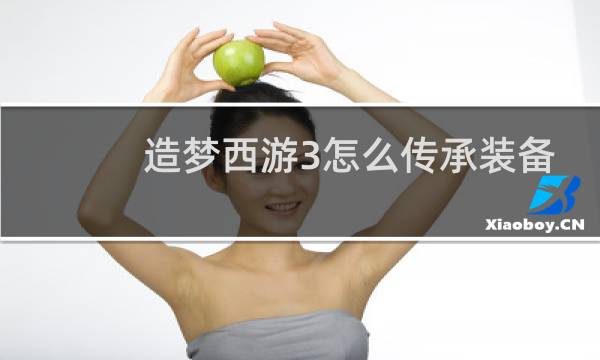 造梦西游3怎么传承装备