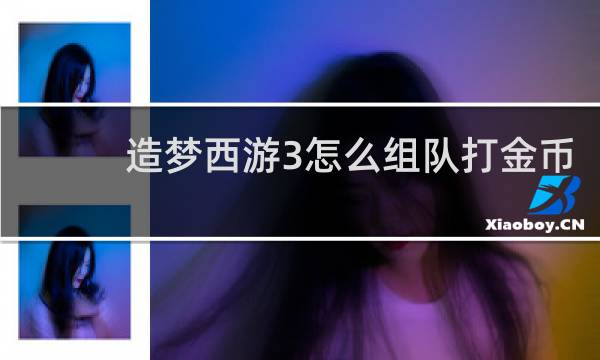 造梦西游3怎么组队打金币