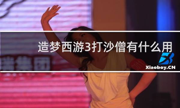 造梦西游3打沙僧有什么用