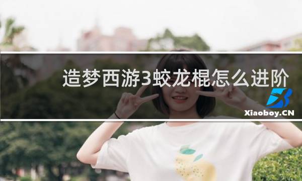 造梦西游3蛟龙棍怎么进阶