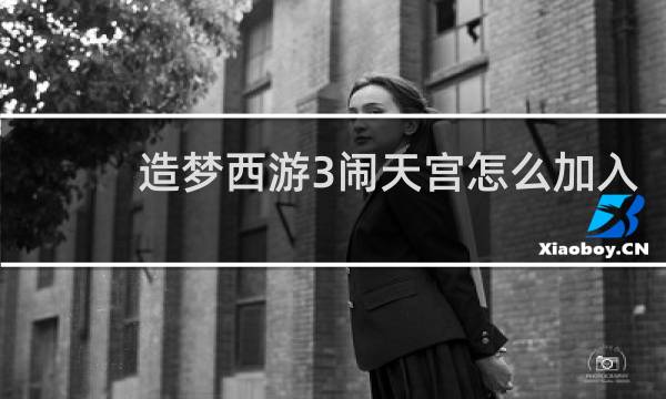 造梦西游3闹天宫怎么加入