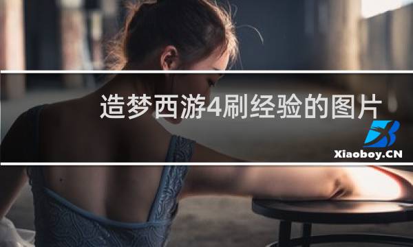 造梦西游4刷经验的图片