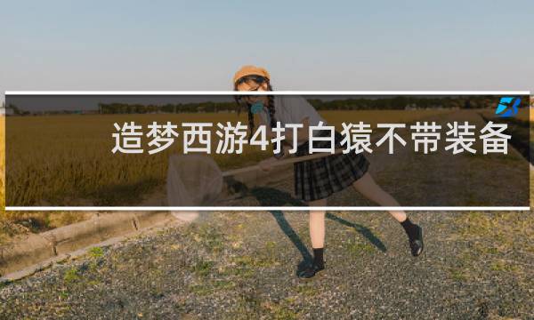 造梦西游4打白猿不带装备
