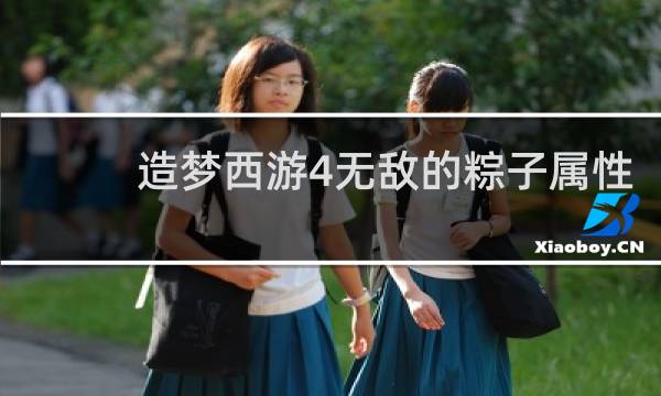 造梦西游4无敌的粽子属性