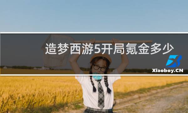 造梦西游5开局氪金多少
