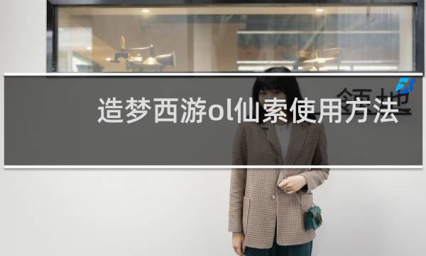 造梦西游ol仙索使用方法