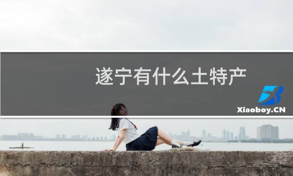 遂宁有什么土特产