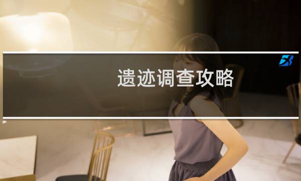 遗迹调查攻略