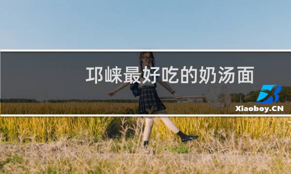 邛崃最好吃的奶汤面