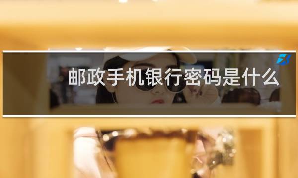 邮政手机银行密码是什么