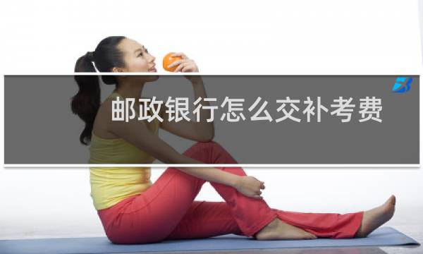 邮政银行怎么交补考费
